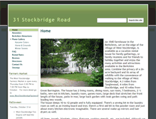 Tablet Screenshot of 31stockbridgeroad.com